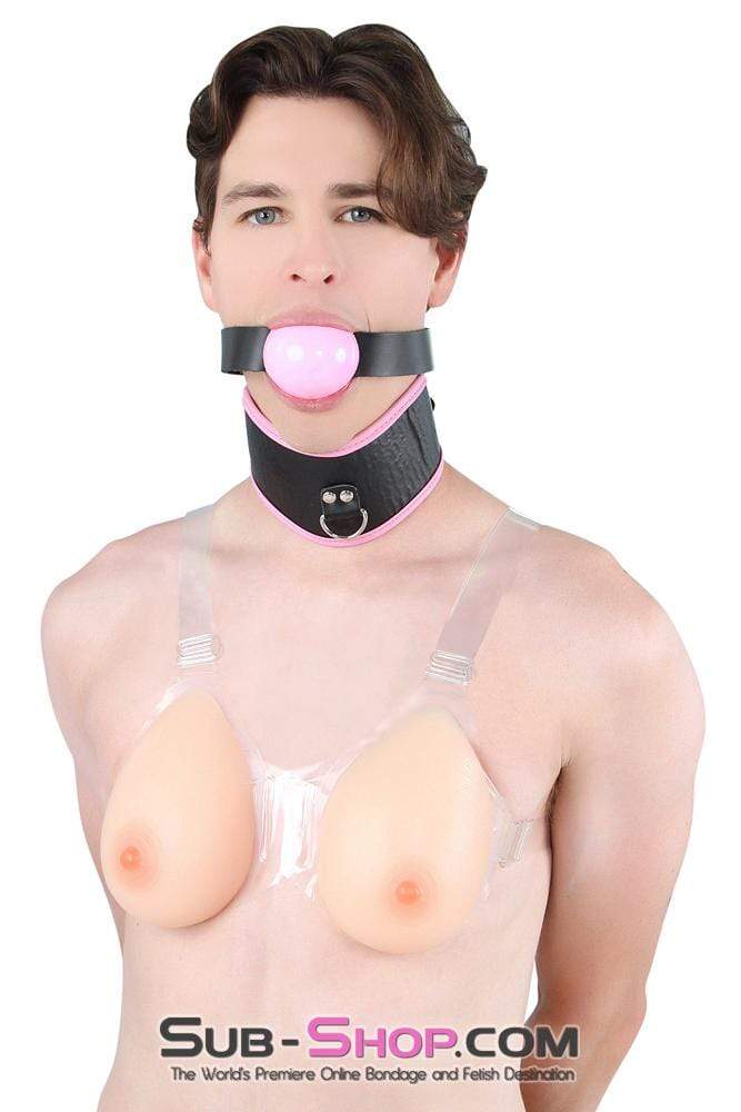 7181AE      Just Like My Own Sissy Transformation C-Cup Real Feel Breasts with Nipples Breast Forms   , Sub-Shop.com Bondage and Fetish Superstore