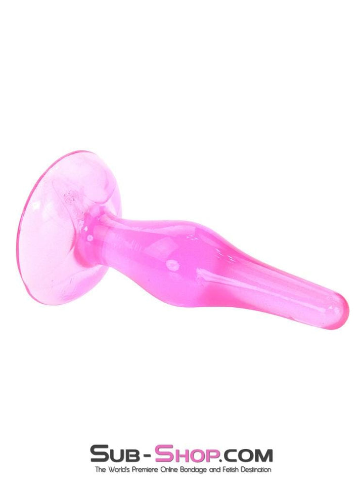 7280M      Pink Tapered Jelly Anal Plug - LAST CHANCE - Final Closeout! MEGA Deal   , Sub-Shop.com Bondage and Fetish Superstore