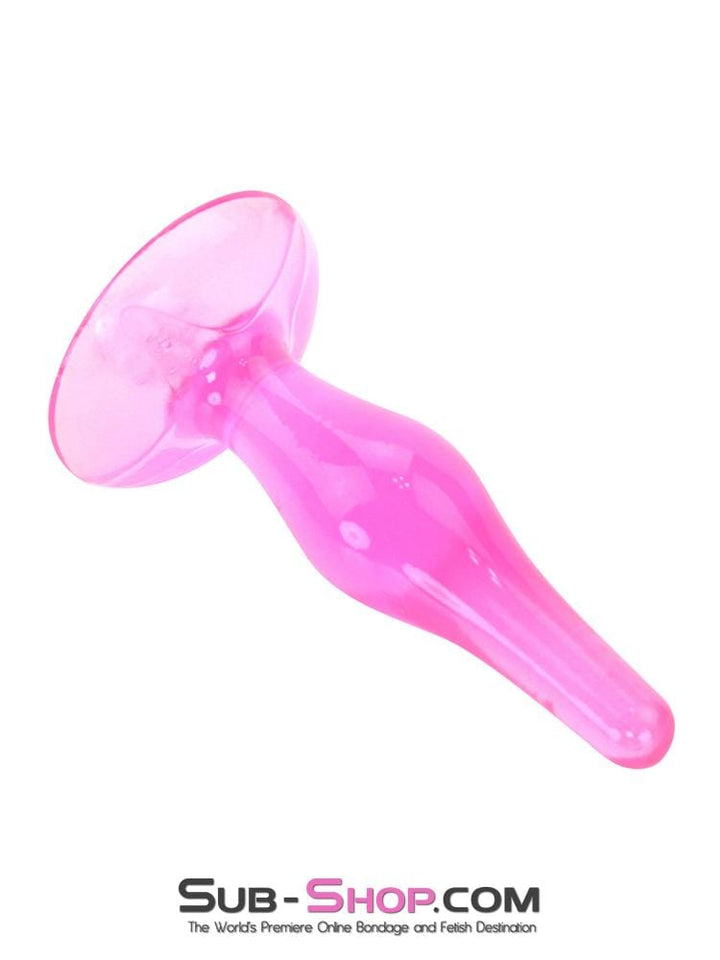 7280M      Pink Tapered Jelly Anal Plug - LAST CHANCE - Final Closeout! MEGA Deal   , Sub-Shop.com Bondage and Fetish Superstore