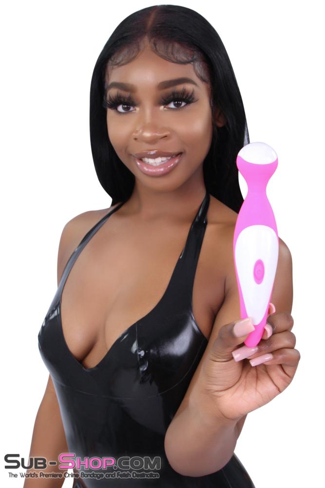 7351M      Rechargeable 7 Function Overdrive Pink Silicone Magic Wand Stimulator - LAST CHANCE - Final Closeout! MEGA Deal   , Sub-Shop.com Bondage and Fetish Superstore