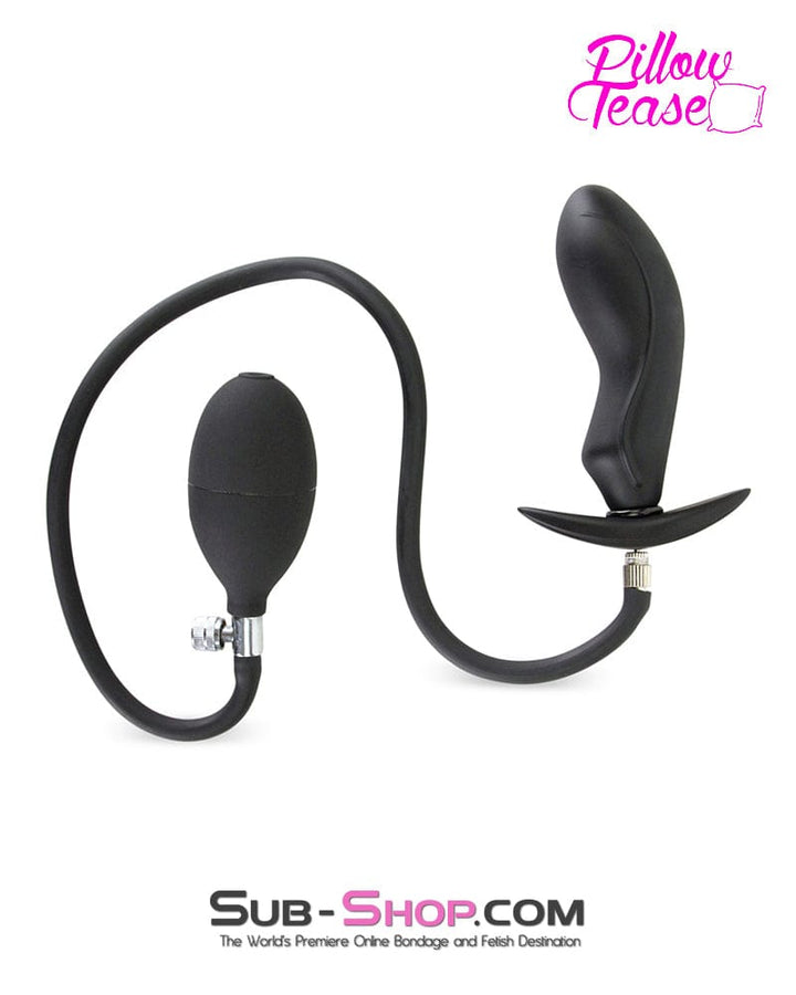 7390M      Inflatable Silicone Butt Plug Butt Plug   , Sub-Shop.com Bondage and Fetish Superstore