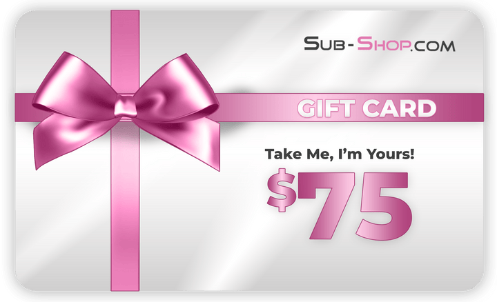 $75.00 Gift Card Gift Card   , Sub-Shop.com Bondage and Fetish Superstore