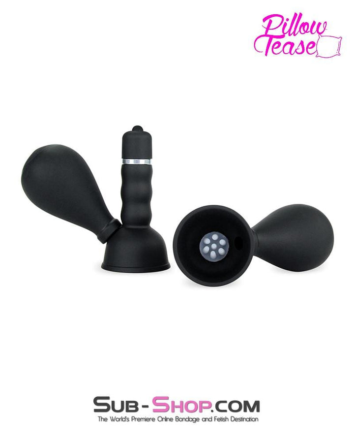 7809M      Wireless Waterproof Vibrating Nipple Suction Cups with Stimulators, Set of 2 - MEGA Deal MEGA Deal   , Sub-Shop.com Bondage and Fetish Superstore