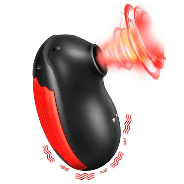 7845M      Naughty Hedgehog 7 Vibration + 3 Suction Function Rechargeable Vibrator Vibrators   , Sub-Shop.com Bondage and Fetish Superstore