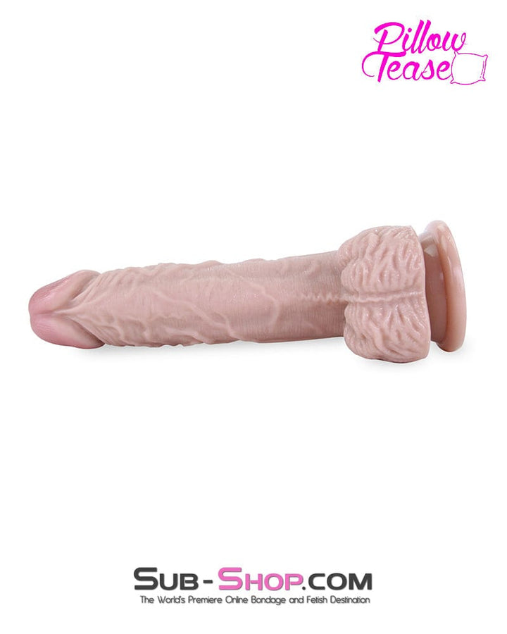 7912M      Mr. Dick 8.4” Realistic Dildo with Balls and Suction Cup Base Dildo   , Sub-Shop.com Bondage and Fetish Superstore