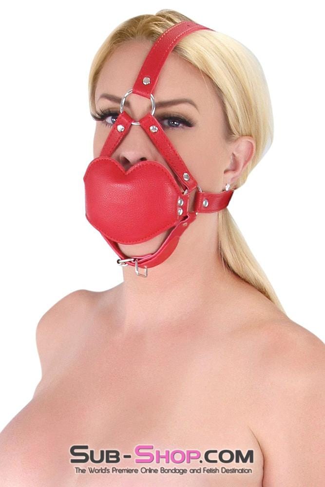 7935DL    Red Lips Blow Job Trainer Thick Penis Gag Trainer - MEGA Deal Black Friday Blowout   , Sub-Shop.com Bondage and Fetish Superstore