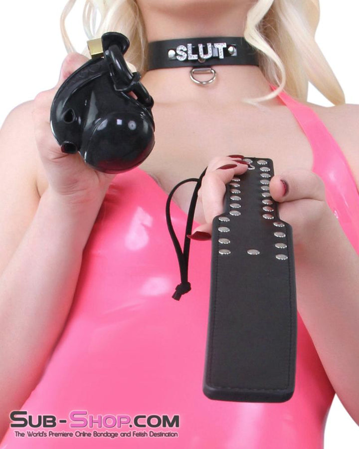 8844HS      Beat You To It Bondage Thick Slapper Style Paddle - MEGA Deal Black Friday Blowout   , Sub-Shop.com Bondage and Fetish Superstore