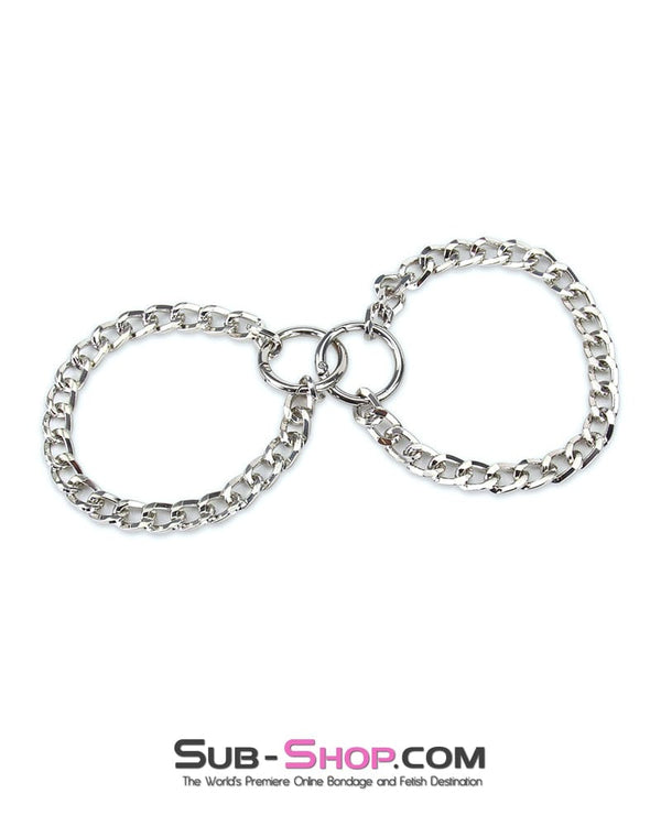 8878RS      Jeweled Chain Ankle Cuffs - MEGA Deal MEGA Deal   , Sub-Shop.com Bondage and Fetish Superstore