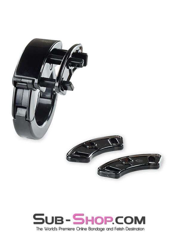 8910AX      Black Jack Adjustable Locking Male Cock Cuff Chastity Device Chastity   , Sub-Shop.com Bondage and Fetish Superstore