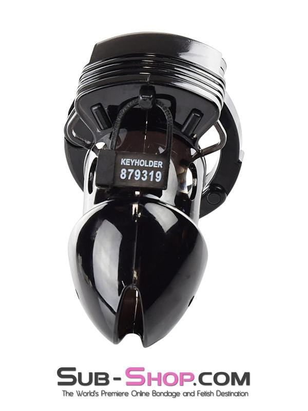 8910AX      Black Jack Adjustable Locking Male Cock Cuff Chastity Device Chastity   , Sub-Shop.com Bondage and Fetish Superstore