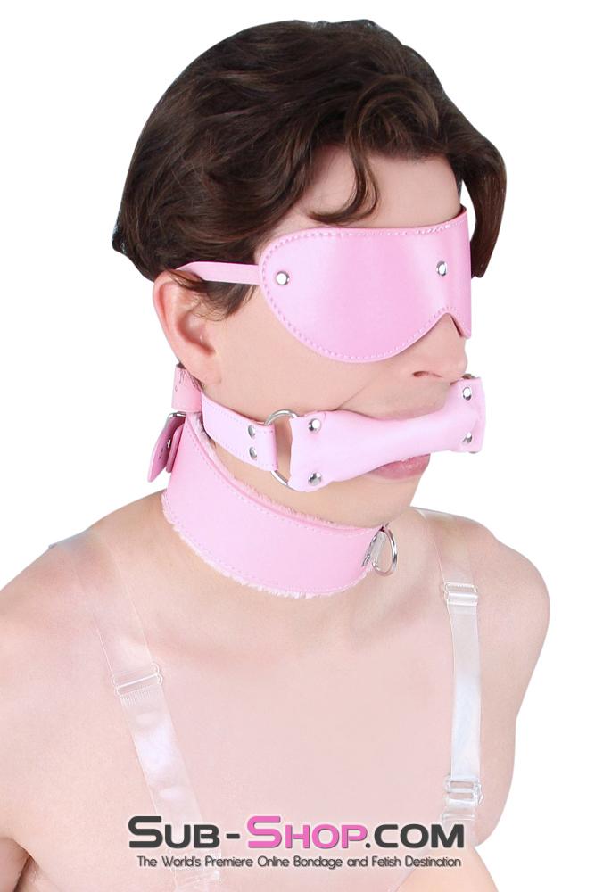 8916DL      Blinded By Love Pink Bondage Blindfold Blindfold   , Sub-Shop.com Bondage and Fetish Superstore