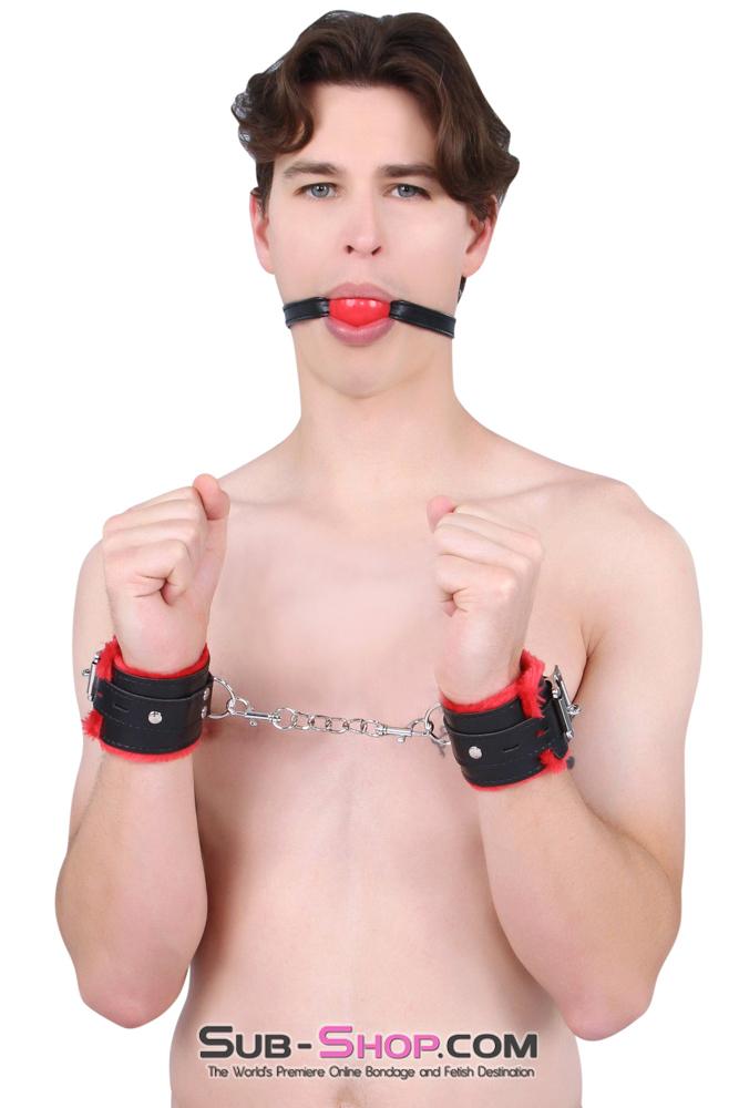 8998DL Bondage Basics Red Rubber Classic Ball Gag - SPECIAL OFFER! CHECKOUT SPECIAL OFFER , Sub-Shop.com Bondage and Fetish Superstore