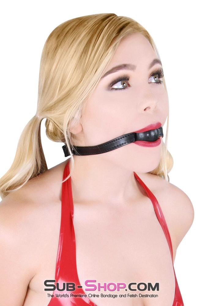 8999DL      Bondage Basics Black Rubber Classic Ball Gag Gags   , Sub-Shop.com Bondage and Fetish Superstore