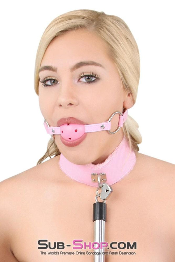 9002DL      Pink Breather Ball Gag Ballgag   , Sub-Shop.com Bondage and Fetish Superstore