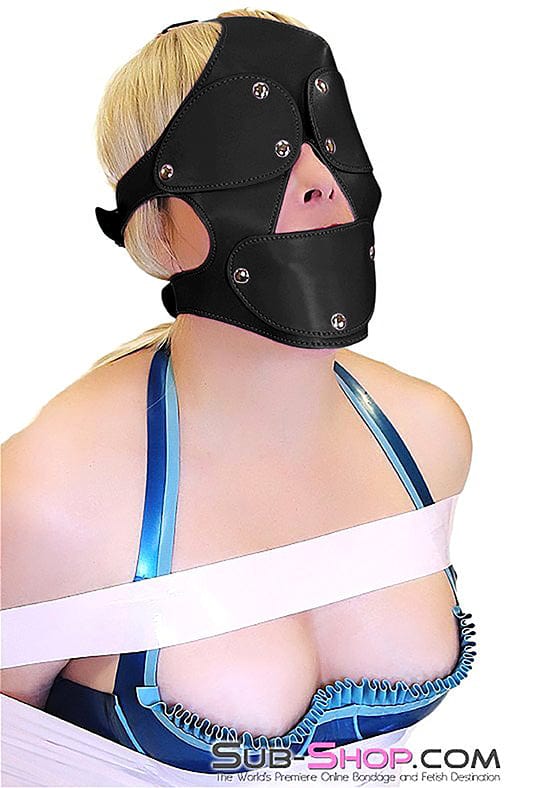 8867DL      Bondage Mask Training Set with Blindfold, Ballgag, and Gag Cover Blindfold   , Sub-Shop.com Bondage and Fetish Superstore