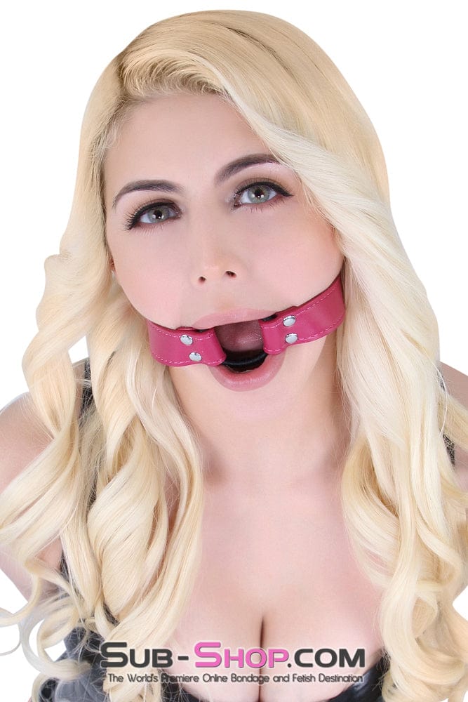 9057DL      Sex Bomb Pink Open Mouth Ring Gag Gags   , Sub-Shop.com Bondage and Fetish Superstore