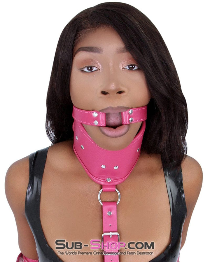 9057DL      Sex Bomb Pink Open Mouth Ring Gag Gags   , Sub-Shop.com Bondage and Fetish Superstore