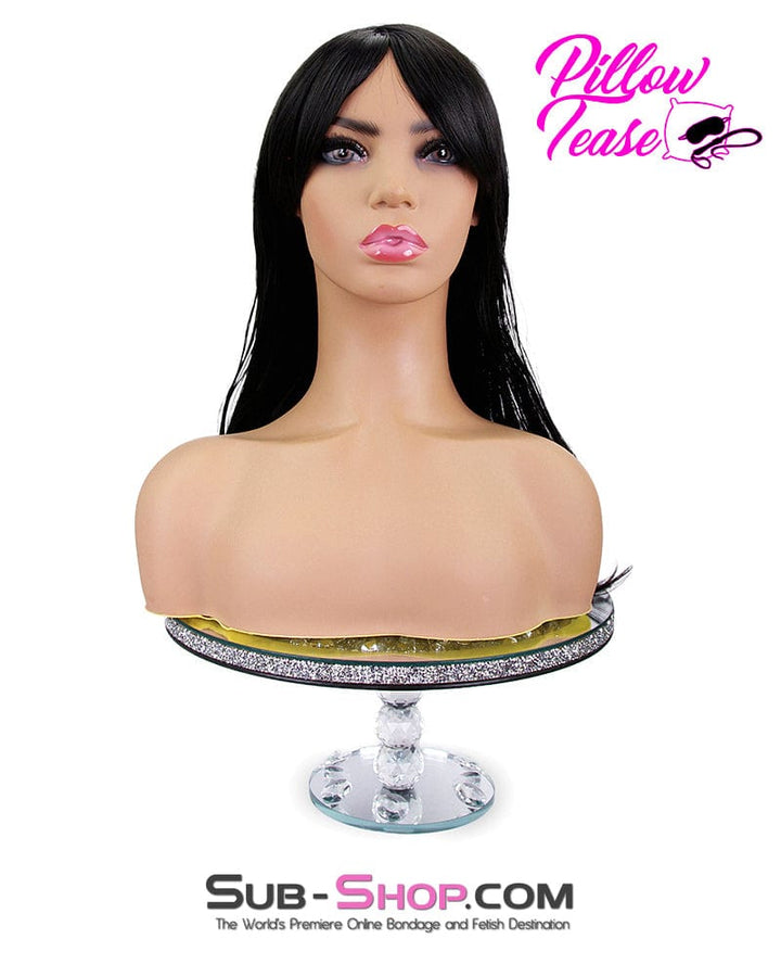 9956AE      Trixie 20" Long Black Straight Wig Wig   , Sub-Shop.com Bondage and Fetish Superstore