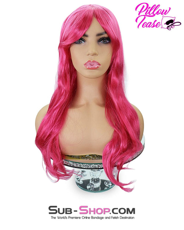 9967AE      Sex Bomb 24" Pink Wig Wig   , Sub-Shop.com Bondage and Fetish Superstore