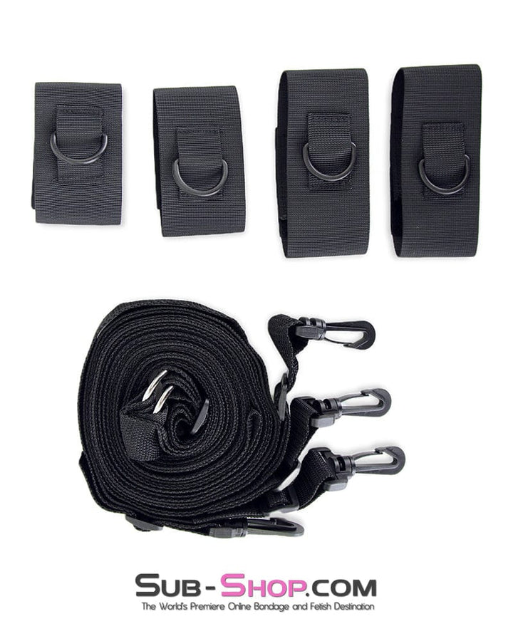 9993M      Tie Me Up, Tie Me Down BedBound SecureFit BDSM Restraint System - MEGA Deal MEGA Deal   , Sub-Shop.com Bondage and Fetish Superstore